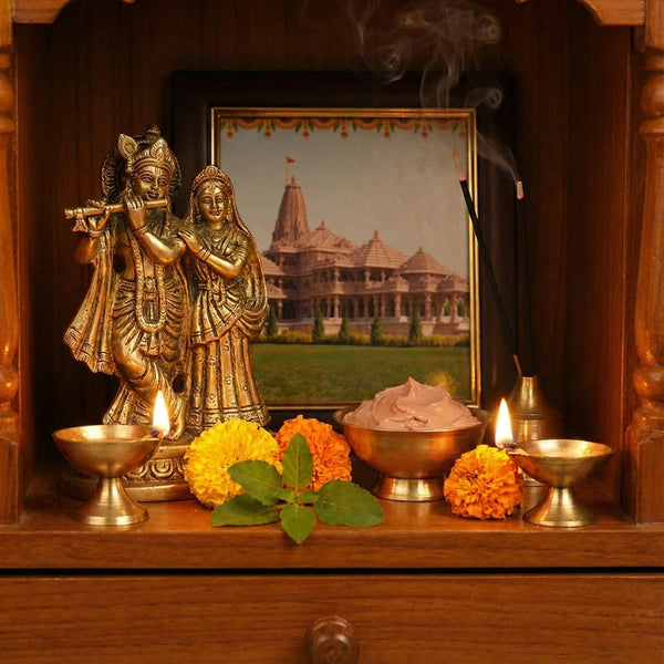 Achleshwar Asthgandh Gopi Chandan Tilak 50gm Powder for Pooja and Rituals